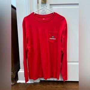 Georgia southern tide long sleeve shirt